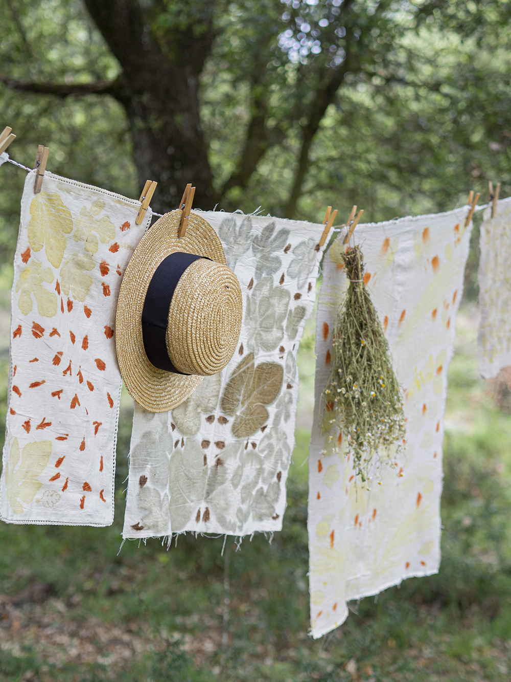 DIY Estampación botánica en tela25